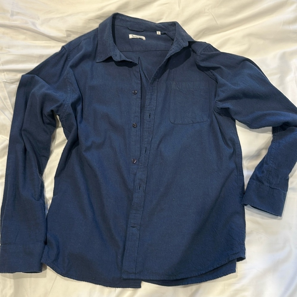 Knowledge Cotton Apparel Large Cotton Shirt